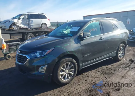 2018 Chevrolet Equinox Lt from USA, damaged, VIN 2GNAXSEV2J6122861